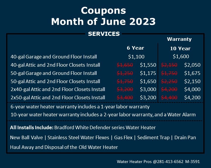 Deals Water Heater Pros